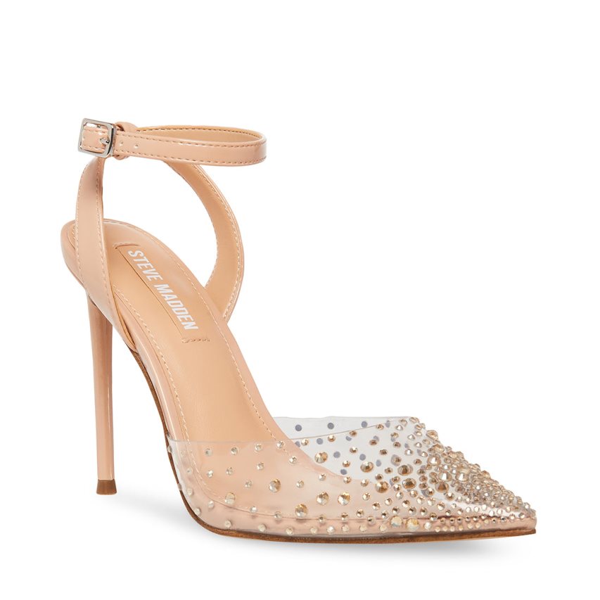 Beige Steve Madden Venus Women's Heels | PH 5604UHE